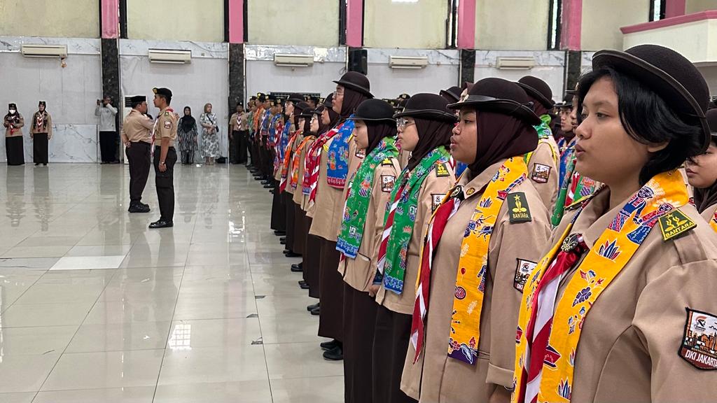 Pelepasan Konda DKI Jakarta Raimuna Nasional XII 2023 Berlangsung Khidmat