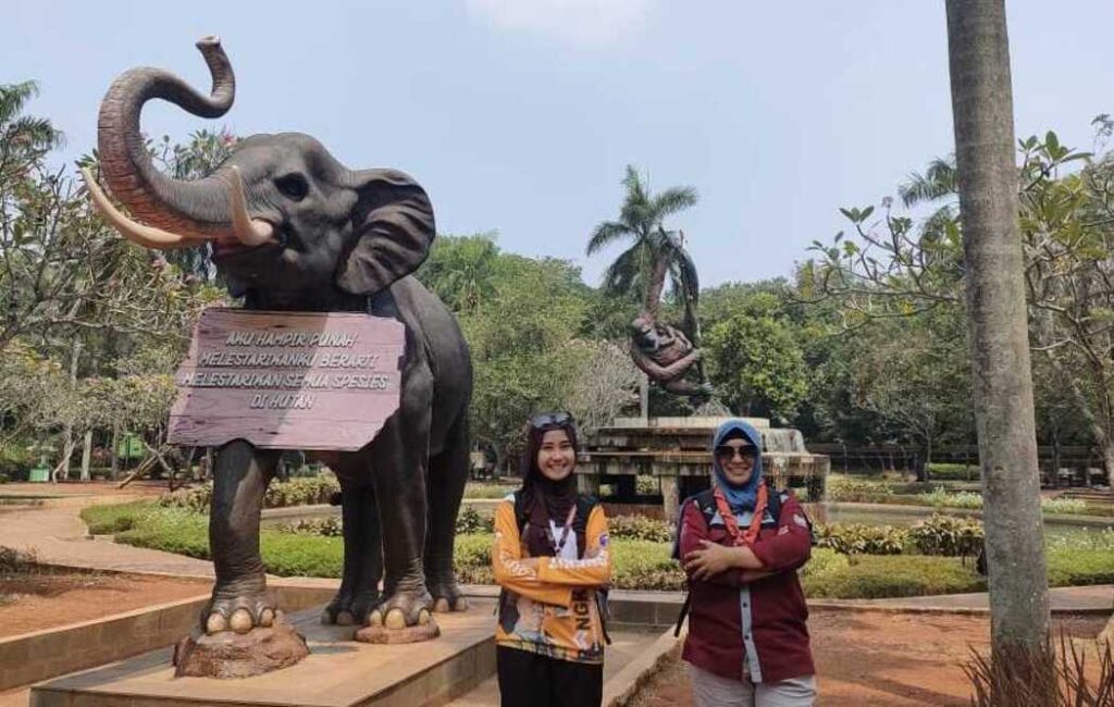 Keseruan Giat Bindamping dan Pinkon di Kebun Raya Ragunan